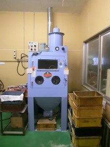 ショットブラスト本体