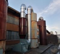 サイクロン式集塵装置一部交換工事