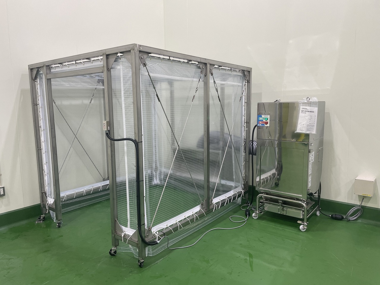 移動式簡易集塵ブース - 吉田工業スタッフブログ