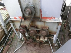 定量機 後ろ面 定量機 後ろ面